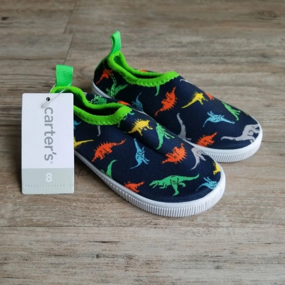 carter's dinosaur water shoes